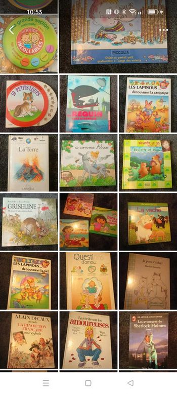 Livres enfants à l unité ou en lot