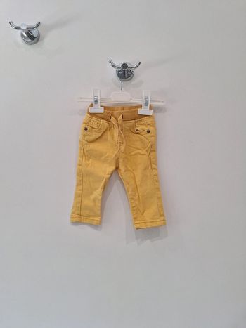 Pantalon jaune bébé garçon 6 mois tape à l'œil
