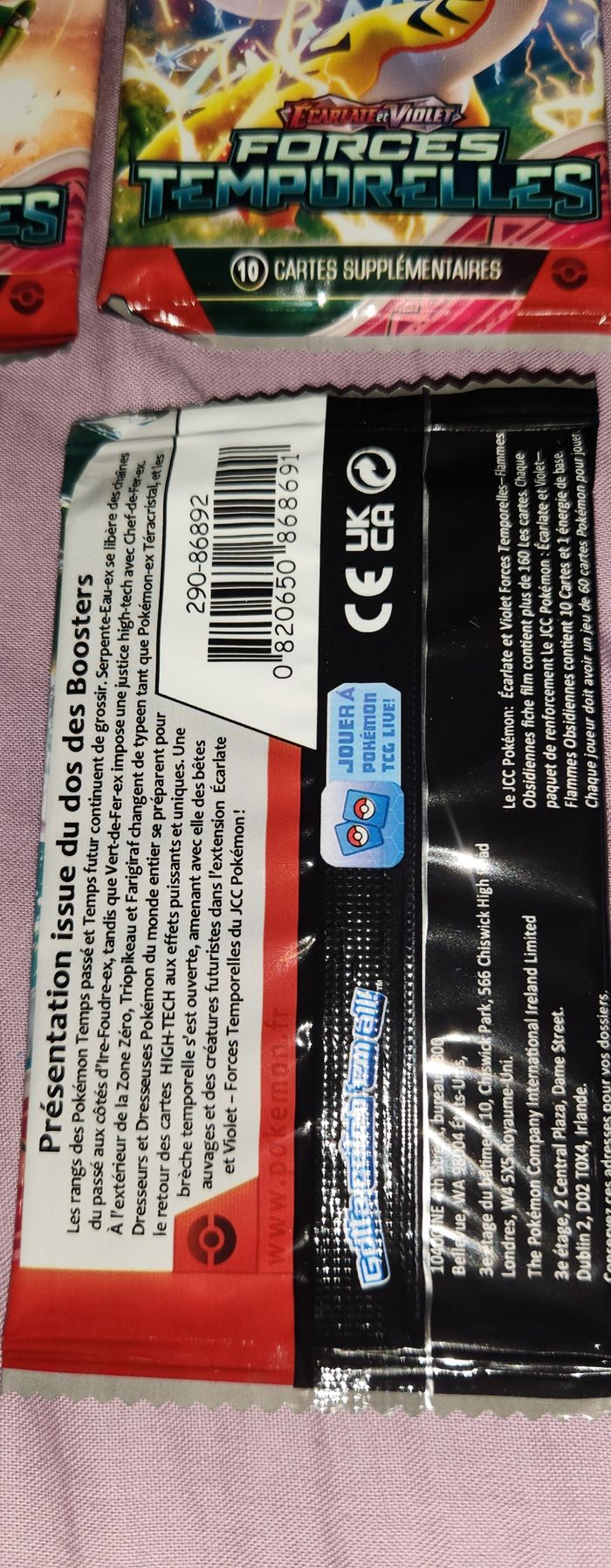 Lot booster force temporelle 30euros le lot - photo numéro 3