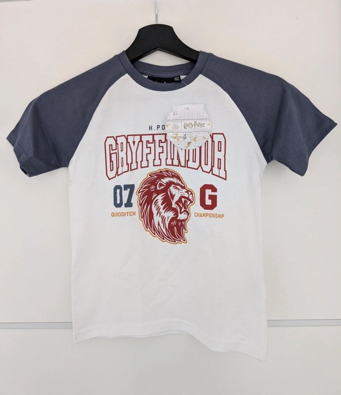 Tshirt Harry Potter Gryffindor 8 ans