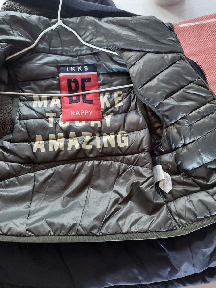 Blouson double parka ikks 5ans - photo numéro 4