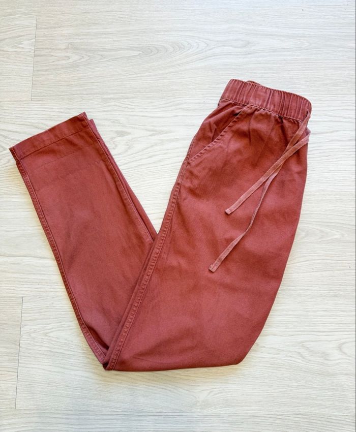 Pantalon marron roxy taille 34 XS - comme neuf - photo numéro 2