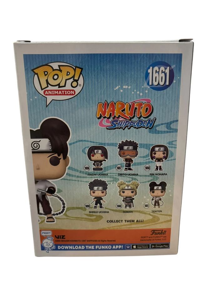 Figurine Funko Pop Naruto Shippuden Tenten numéro 1661 neuf - photo numéro 2