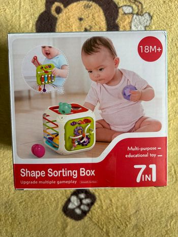 Neuf cube motricité et activité bébé 
