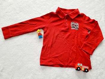 Polo rouge Verbaudet