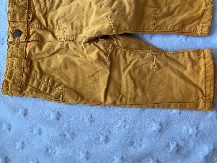 pantalon doublé moutarde taille réglable 3 mois obaibi - photo numéro 4
