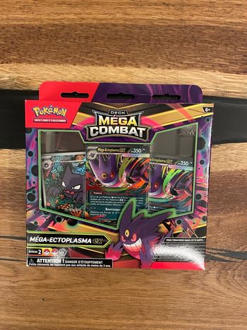 Pokémon Deck Mega Combat Méga Ectoplasma EX - Neuf Scellé - Français