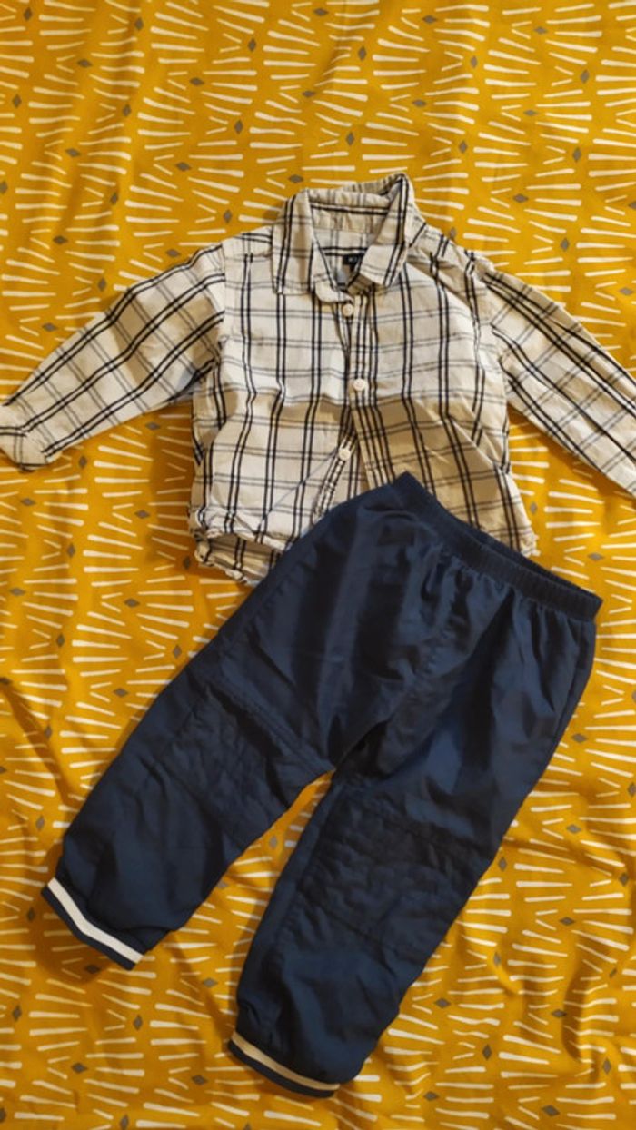 Ensemble garçon 24 mois
