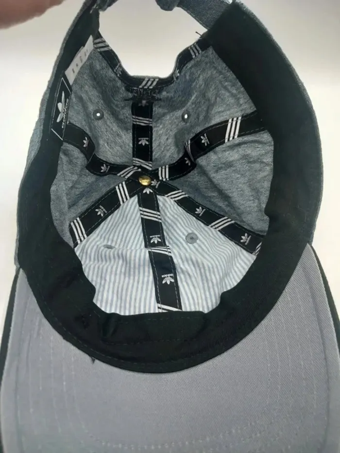 Casquette Vintage Adidas Bleu Marine - photo numéro 7