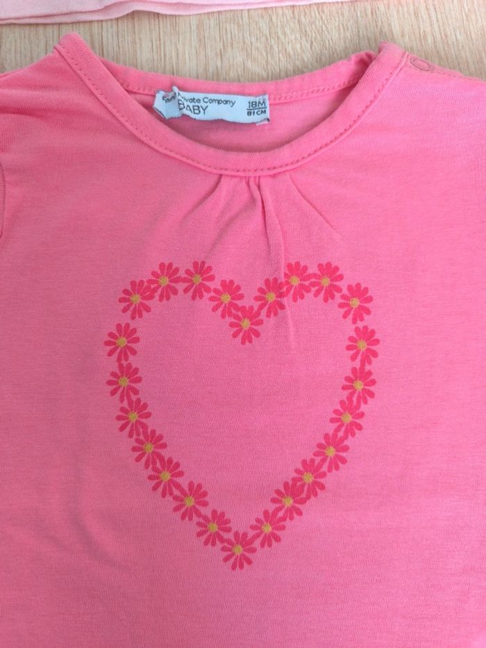 Lot de 2 t-shirts manches longues FPC - Taille 18 mois - 81 cm - photo numéro 2