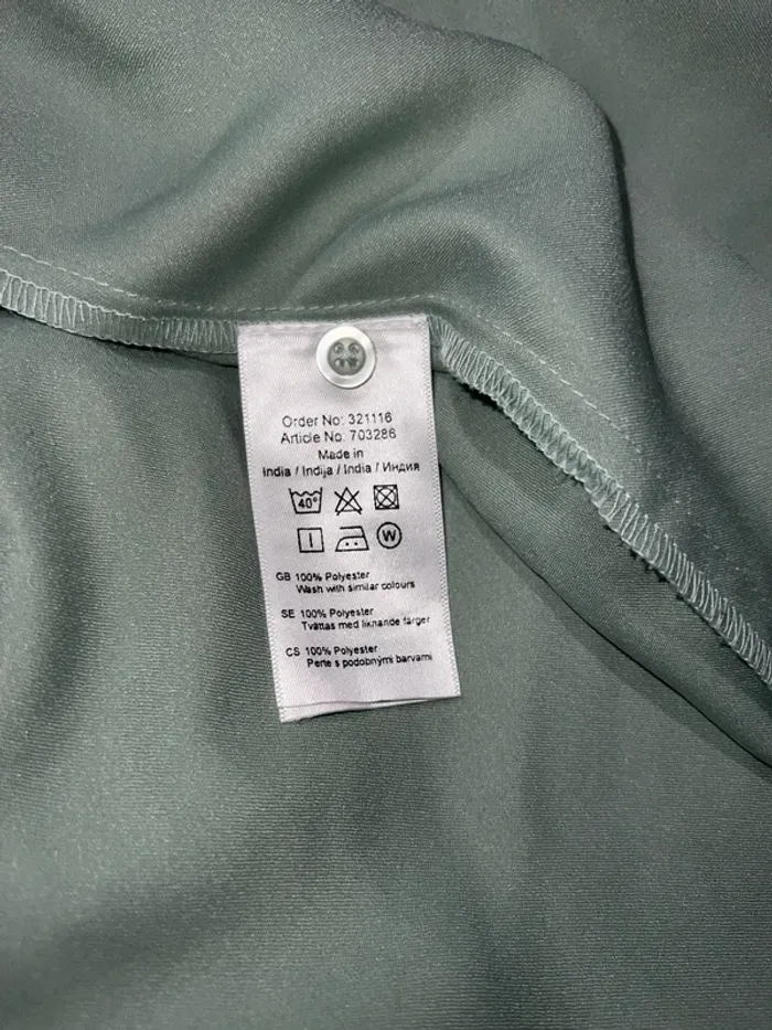 Chemise Fluide Verte - photo numéro 9