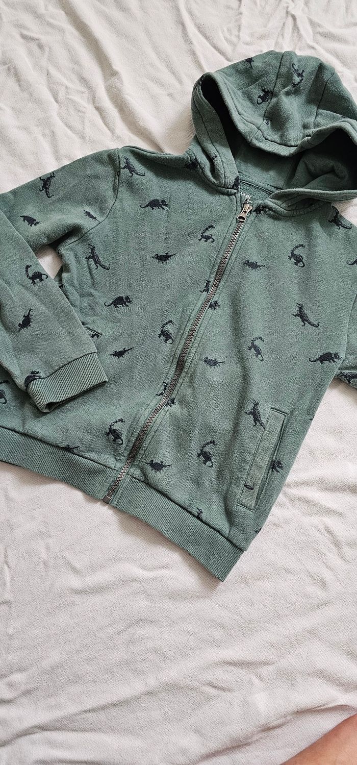Gilet zippé enfant de la marque kiabi taille 10 ans - photo numéro 4