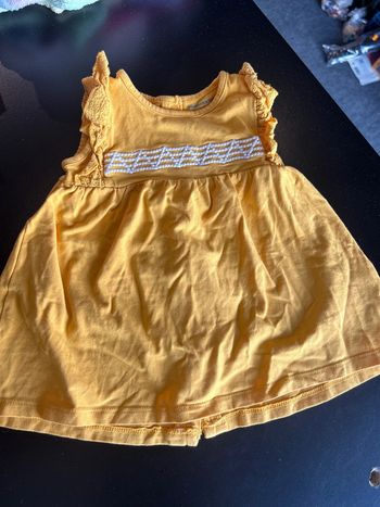 Robe moutarde