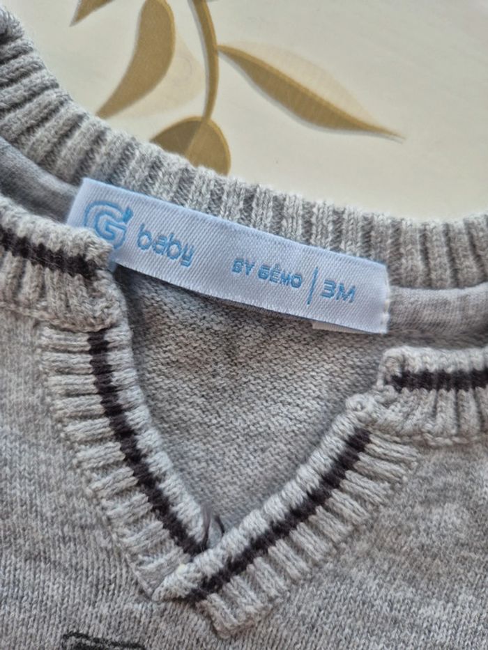 Lot de 2 pulls sans manche - photo numéro 7