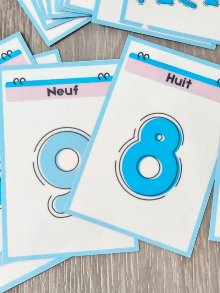 24 cartes chiffres et symboles - photo numéro 4