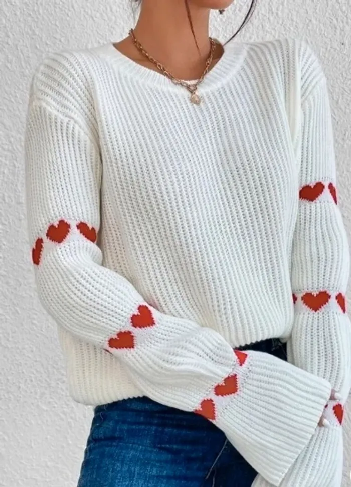 Pull coeur - photo numéro 2