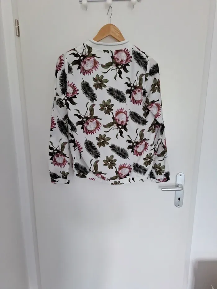 Veste fleuri - photo numéro 3