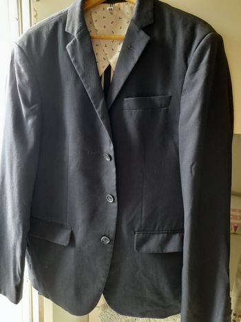 Veste  Celio ,  bleu marine Taille XL.