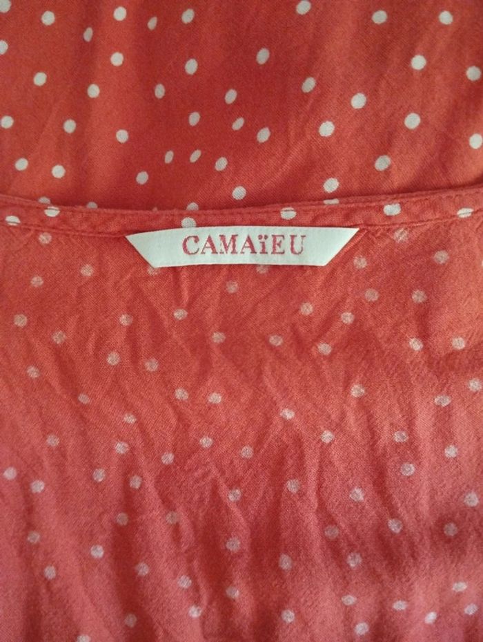 🌸Robe legere Ete a pois Camaieu Taille 38 🌸 - photo numéro 7