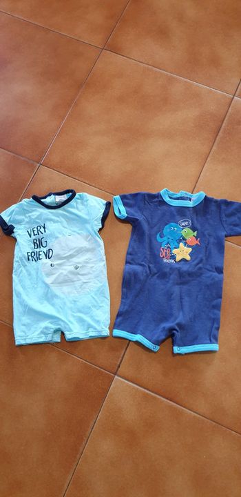 Lot de 2 grenouillère