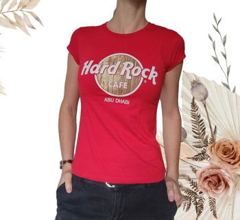 Tee-shirt Hard Rock Café Abu Dhabi taille S neuf