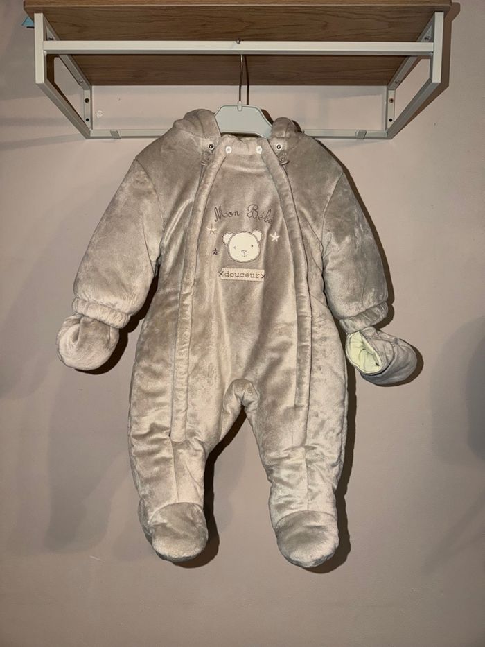Combinaison polaire avec gants - T3mois - Gémo - photo numéro 2