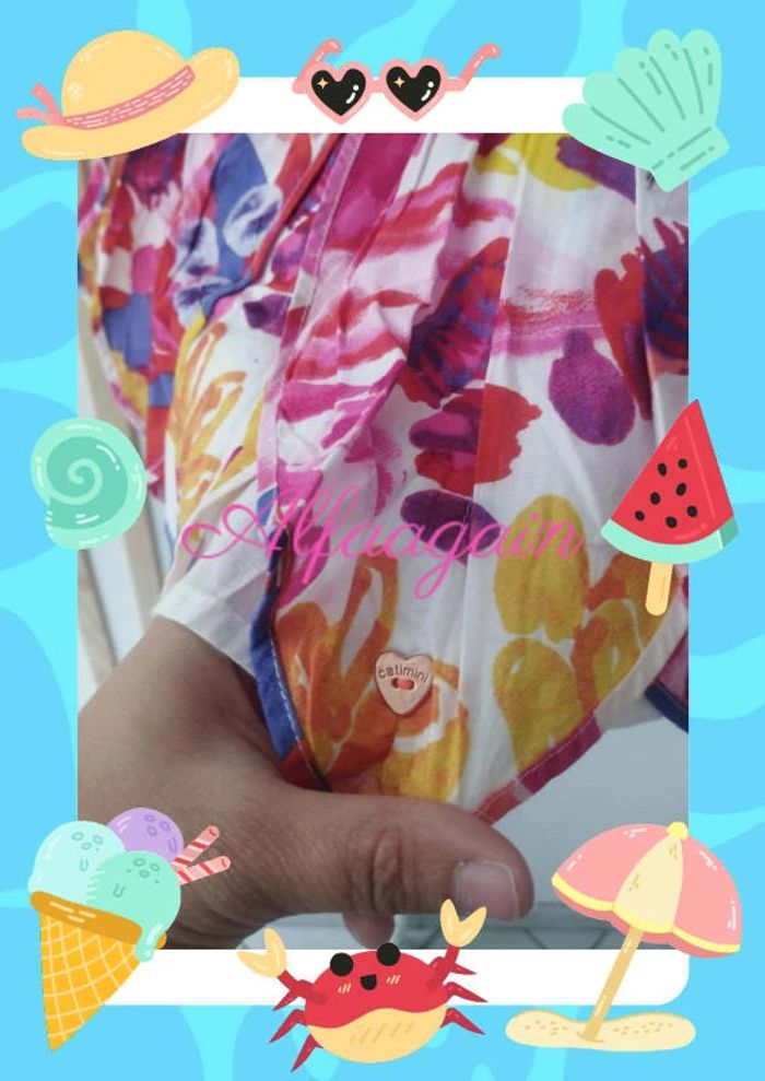 Jupe foulard catimini folk a Tijuana 4ans  neuve - photo numéro 7