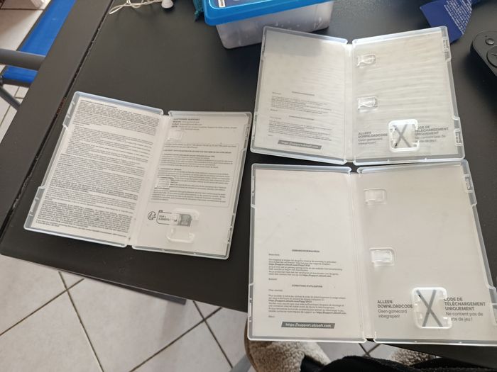 Boîte vide Nintendo switch - photo numéro 2