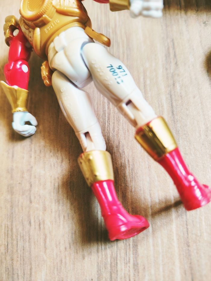 🙅 Power rangers megaforce ultra red figurine du ranger rouge marque bandai - photo numéro 4