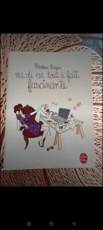 Livre humoristique ma vie est tout à fait fascinante