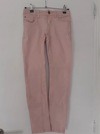 Jean fille rose 10 ans réglable Marque Esprit