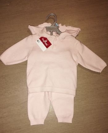 Ensemble bébé fille Rose poudré neuf