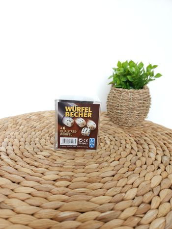 Gobelet à dés & 6 Dés Ravensburger