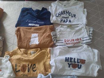 Lot vêtements bébé 9mois