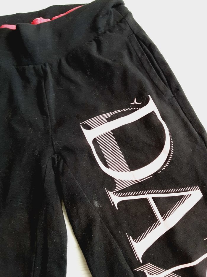 Vêtement fille pantalon survêtement noir 10 ans - photo numéro 2