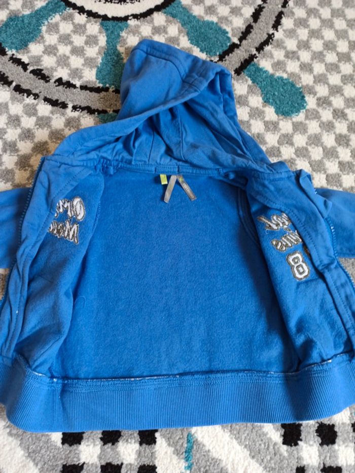 Lot de 2 gilets zippé à capuche - Taille 9 mois - photo numéro 9