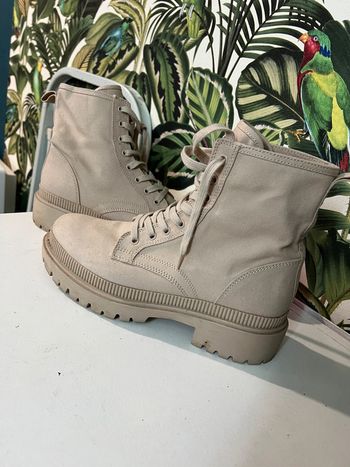 Bottines beige