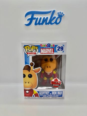 Funko Pop Geoffrey As Iron Man 29 Fan Expo 2018 🇨🇦