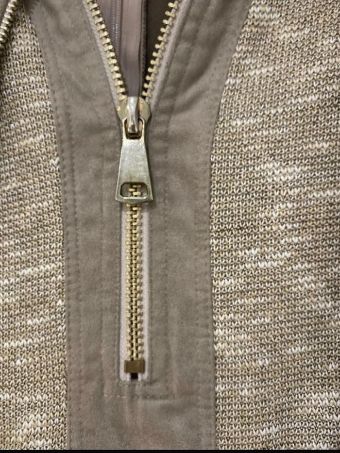 Ensemble robe et veste bi matière marque SÉPIA - photo numéro 5