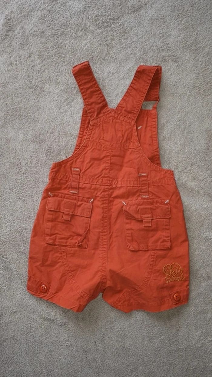 Lot Salopettes été garçon 12 mois - photo numéro 7