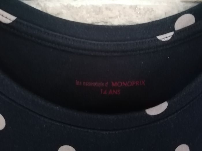 Robe à pois fille taille 14ans monoprix - photo numéro 3