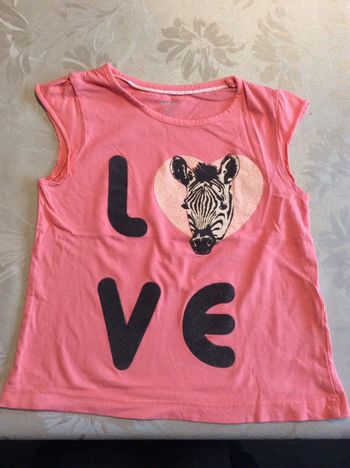 Tee shirt zèbre 3 ans