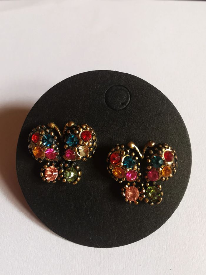 Boucles d'oreilles vintage A30 - photo numéro 3