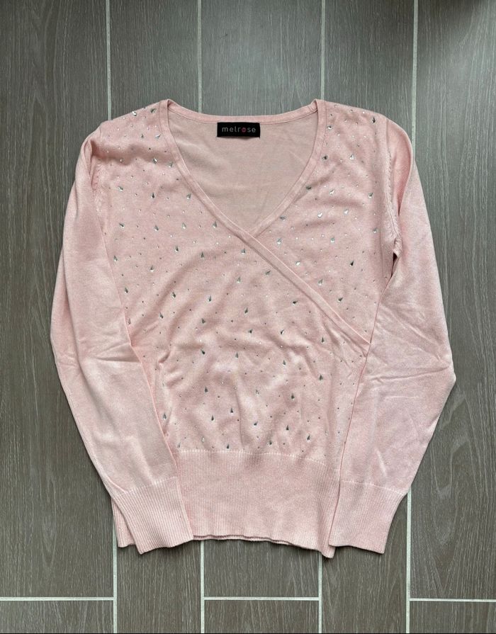 Pull rose coll V