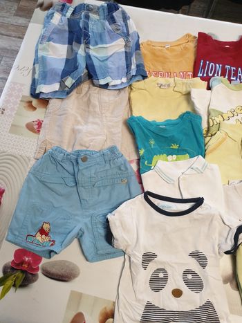 Lot été garçon 12 mois
