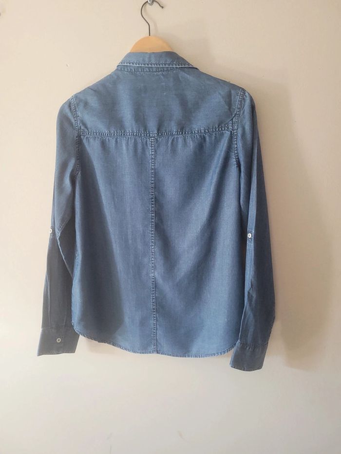 Chemise en jean napapijri taille S - photo numéro 2