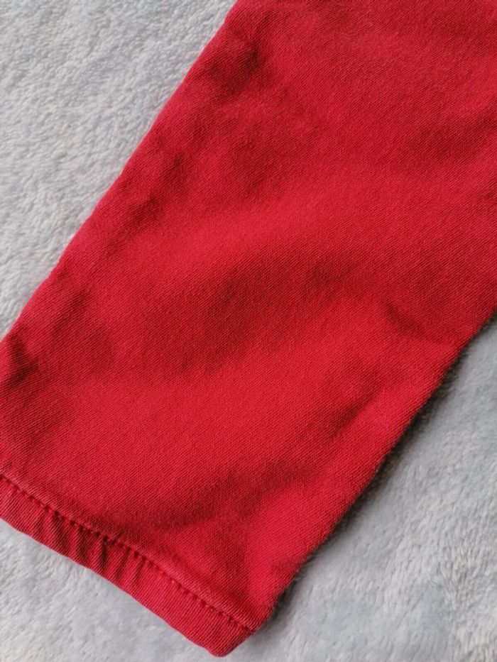 Jeans léger, stretch, rouge, Creeks, 18 mois - photo numéro 5
