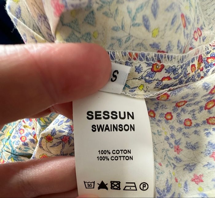 Robe tunique à fleurs multicolore Sessun T36 S - photo numéro 9