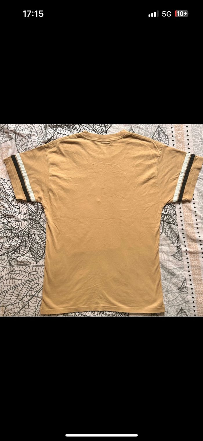 T-shirt Nike vintage beige logo brodé Swoosh rouge - photo numéro 5