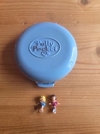 Soirée patinage polly pocket bluebird vintage 1989 